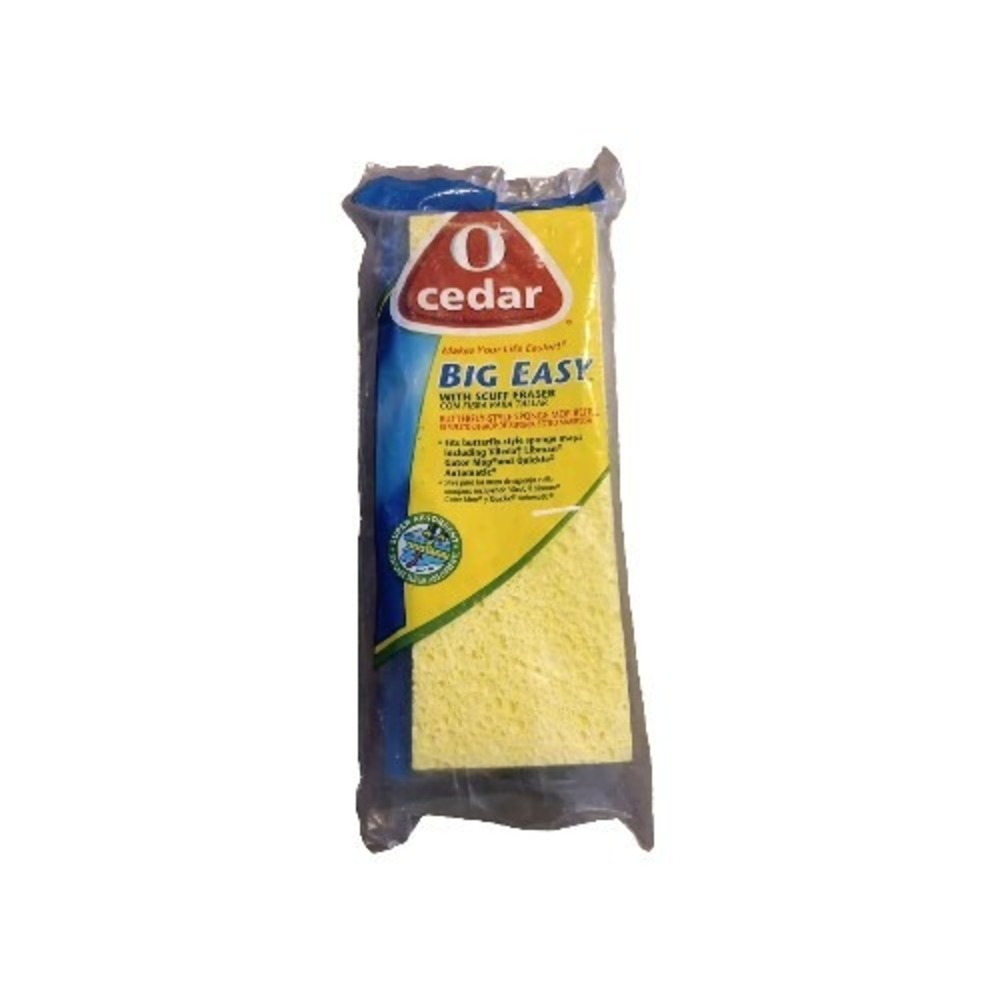 O'cedar BIG EASY Scuff Eraser Butterfly Style Sponge Mop Snap-On Refill New Vtg